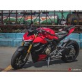 LUIMOTO DIAMOND GREZZO Rider Seat Cover for DUCATI STREETFIGHTER V4 / S (23-24)